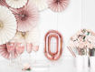 Picture of FOIL BALLOON NUMBER 0 ROSE GOLD 16 INCH